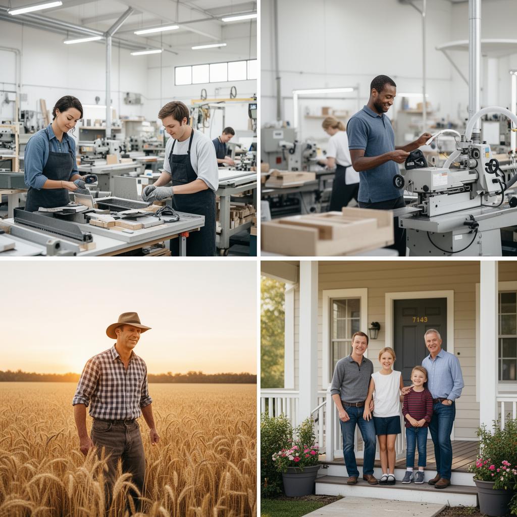 Canadian workers, farmers, and families